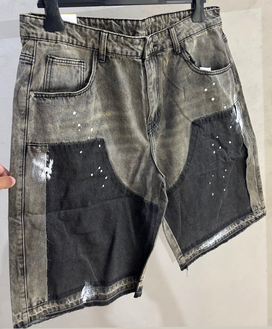 Short Jeans Carpenter Grey