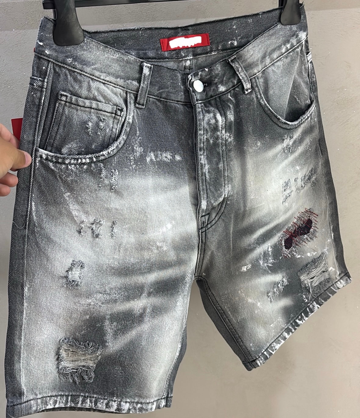 Short Jeans Grey